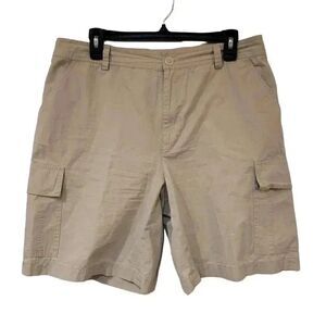 Lauren Ralph Lauren Women's Ivory Cotton Cargo Shorts EUC sz 12